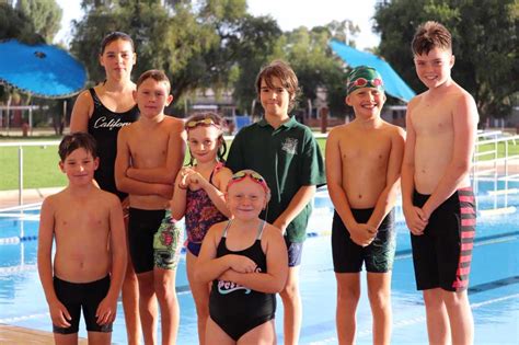 cobar swimming club   season   track  cobar weekly
