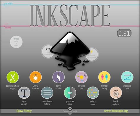 inkscape 0 91 ekran informacyjny inkspace the inkscape gallery inkscape