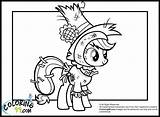 Coloring Pony Pages Little Nightmare Moon Applejack Mlp Clipart Da Minister Princess Template Colors Team Library Luna Choose Board Color sketch template