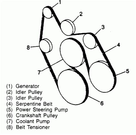 put   serpentine belt diagram