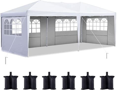 quictent  ft ez pop  canopy wedding party tent  sidewallsfolding instant shade
