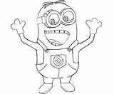 Coloring Minion Pages Minions Printable Purple Despicable Evil Pdf Happy Kids Print Color Fun Colouring Sheets Drawing Bob Getcolorings Getdrawings sketch template
