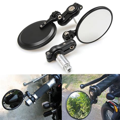 universal motorcycle mirror motorbike rearview mirror side mirrors  suzuki drz drz