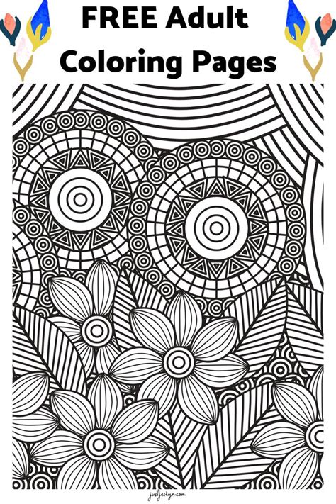 coloring pages  stress relief   goodimgco