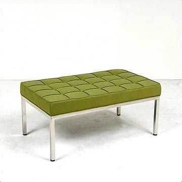 florence knoll   bench reproduction leather modernclassicscom