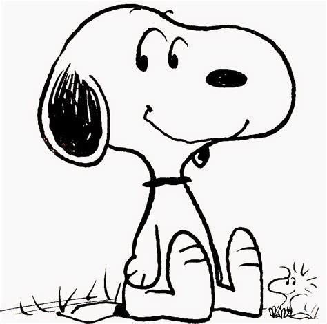 printable snoopy coloring pages clip art library
