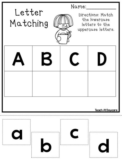 printable abc worksheets  preschool