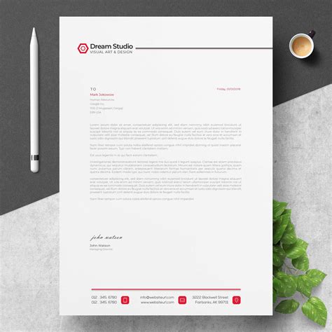 letterhead template letterhead template company letterhead template letterhead business