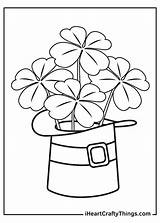 Shamrock Shamrocks Iheartcraftythings sketch template