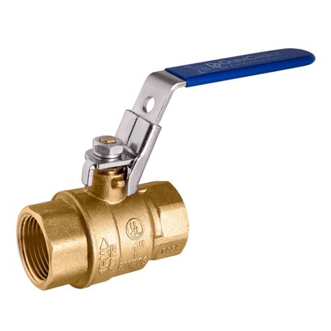 lead  brass ball valve full port  locking handle ulfmcsa