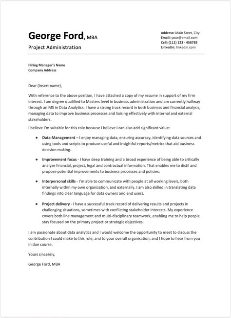 cover letter examples   inspired   resumeway