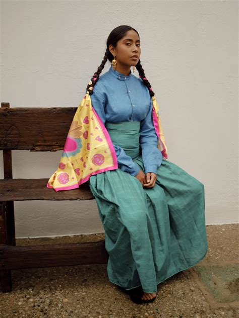 Mexican Model Karen Vega Is Bringing Oaxacan Pride To The Fashion World
