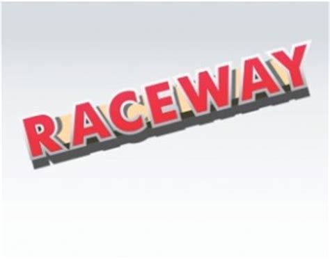 raceway channel letter signs raceway channel letters