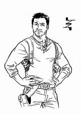 Uncharted Coloriage Imprimer Irim sketch template