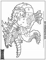 Godzilla Coloring Pages Science Monster Fiction Kids Print Colouring Color Printable Book Monsters Cat Fat Big Popular Sheets Coloringhome Fancy sketch template