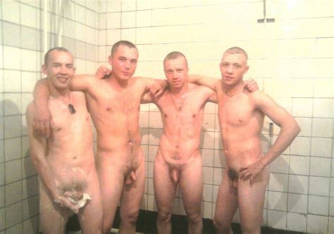 russian soldiers naked in showers my own private locker room