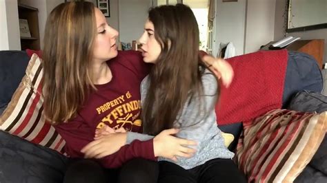 Saskia And Lily Cute Lesbian Couple 9 Youtube