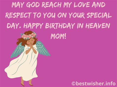 happy birthday  heaven mom wishes  heavenly mother  wisher