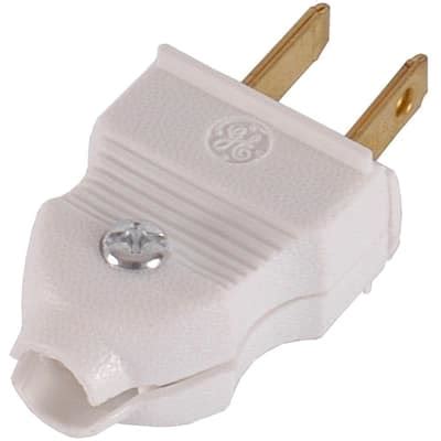ge  amp quick wire plug white  pack   home depot