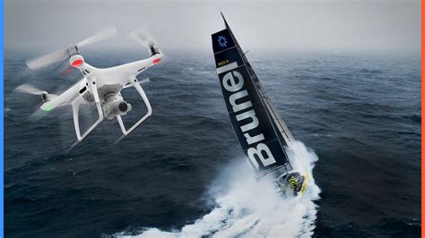 incredible drone shots   ocean race youtube