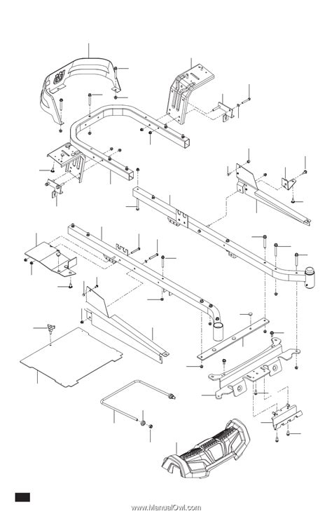 frame husqvarna zf parts manual page