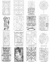 Christmas Colouring Book Scriptorium Lindisfarne Multicoloured Contains Sixteen Sized A5 Themes Based Around Which Pages sketch template