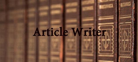 article writer   write  article   style
