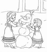 Frozen Pages Colouring Ii Coloring Disney Print Little sketch template