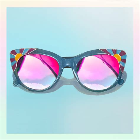 sky blue cat eye sunglasses wildflower co