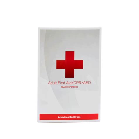 adult first aid cpr aed ready reference red cross store