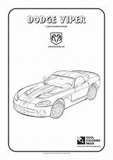 Viper Dodge Coloring Pages Audi R8 Cool Rover Range Print Getcolorings Challenger Aston Martin Cars Printable sketch template