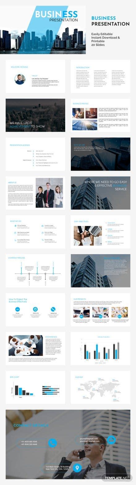 multipurpose business  template  templates