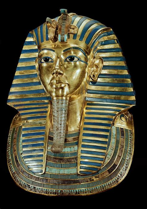 Golden Funeral Mask Of The King Tutankhamun Posters