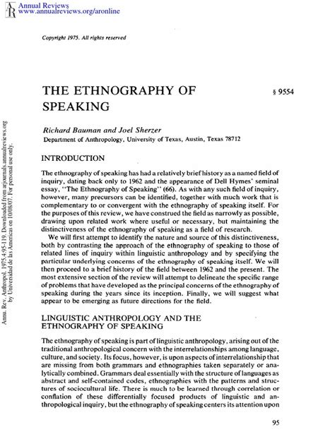 ethnography  ethnography anthropology