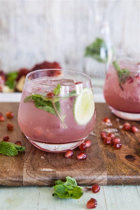 the most delicious pomegranate gin cocktail pomegranate