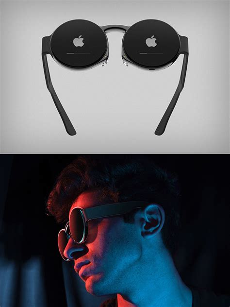 apple glasses combine style  function   sleek augmented reality package techeblog