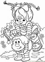 Coloring Pages Rainbow Brite Bright Kids Color Printable Sheets Cartoon Colouring Cartoons Disney Characters Twink Books Adult Cute Girls Print sketch template