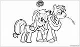 Pony Base Little Coloring Pages Online Color Getdrawings Drawing Coloringpagesonly sketch template