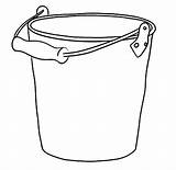 Bucket Coloring Water Pages Drawing Printable Template Pail Taking Paint Color Clipart Clip Sketch Sheet Print Onto Tocolor Drawings Choose sketch template