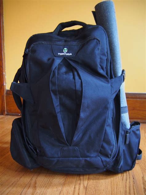 backpack  holds yoga mat yogawalls
