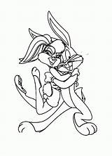 Bugs Lola Looney Tunes Colornimbus sketch template