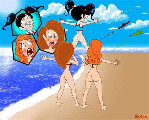 Rule 34 3girls Beach Bigtyme Bottomless Crossover Disney Disney
