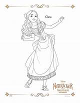 Clara Nutcracker Coloring Realms Four Pages Disney Sheets Activity Printable Kids Colouring Printables Print Fairy Movie Check Characters Color Choose sketch template