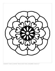 coloring pages  bold  easy  aisling dart