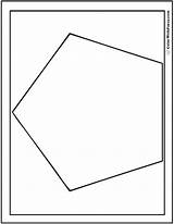 Pentagon Polygons Designlooter sketch template
