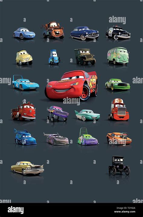 Sally Carrera Mater Doc Hudson Sherrif Luigi Guido Sarge