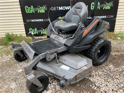 spartan rt pro commercial  turn mower  hp   month lawn mowers  sale