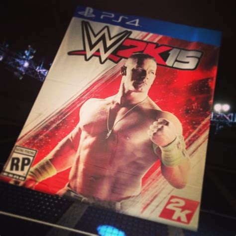 photo wwe  video game cover featuring john cena revealed pwmania