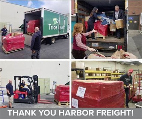 harbor freight tools donates critical supplies to local hospitals