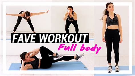 Full Body Favoriete Workout Kim Van Haren Youtube